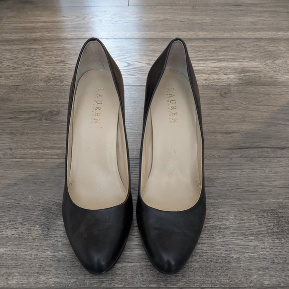 Black Ralph Lauren Heels - Picture 2 of 5